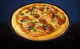 Manchurian Balls Pan Pizza