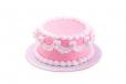 Pink Ribbon Vintage Cake
