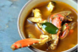 Spicy Crab Stick with Coriander Soup