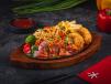 Red Hot Schezwan Sizzler (Veg)