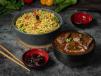 Singapore Noodles With Mongolian Beef