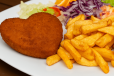 Vegetable Cutlet With Chips