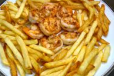Grilled Prawns With Chips