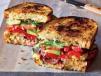 Vegetable Club Sandwich