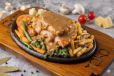 Sizzling Chicken With Ginger