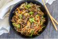 Steak Hakka Noodles(Beef)