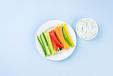 Veggie Crudites with Tzatziki Dip 