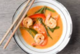 Red Curry Prawns