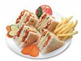 Tikka Club Sandwich