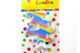 Number 4 (Four) Candle