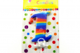 Number 1 (One) Candle