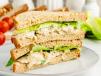 Chicken With Brown Bread Sandwich