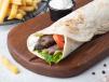 Meat Tikka Wrap Sandwich