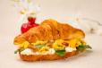 Bacon and Egg Croissant Sando
