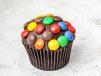 MandM Cupcake