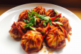 Buff Chilly Momos