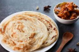 Parotta (2 Pieces), Channa Masala