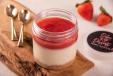 Keto Strawberry Cheesecake Jar