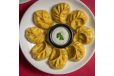 Potato, Cheese & Corn Momos