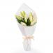 Pink Oriental Lily Bouquet, 4 Flowers