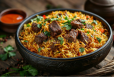 Fresh Mutton Briyani