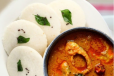 Idly + King Fish Curry