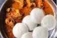 Idly + Mutton Curry