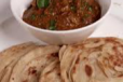 Parotta + Chicken Curry