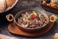 Meat Mushroom Mufarakeh