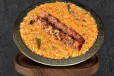 Mutton Kebab With Mandi Rice
