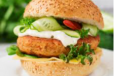 Cheesy Chicken Burger