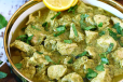 Green Chicken Handi
