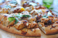 JBR Spl Chicken Pizza Naan