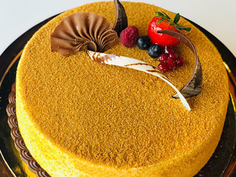 Buy Homemade honey cake (biscuit) with delivery in Moscow