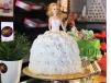White Doll Cake