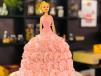 Pink Doll Cake