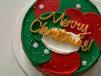 Vanilla Colourful Christmas Cake