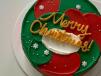 Chocolate Colourful Christmas Cake
