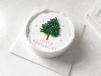 Chocolate White Christmas Cake