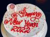 Chocolate New Year Cake