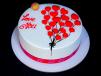 Love Leaf Vanila Cake