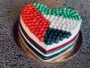National Day Heart Cake
