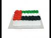 Vanilla Square National Day Cake
