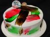 Chocolate Colourful National Day Cake