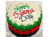 Chocolate Flower National Day Cake