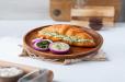 Cheesy Spinach Croissant