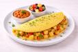 Spanish omelet meal