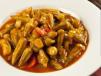 Bamia With Meat Meal