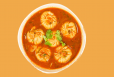 Vegetable Jhol Paneer Momos(4 Pieces)