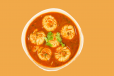 Vegetable Soya Jhol Momos(4 Pieces)